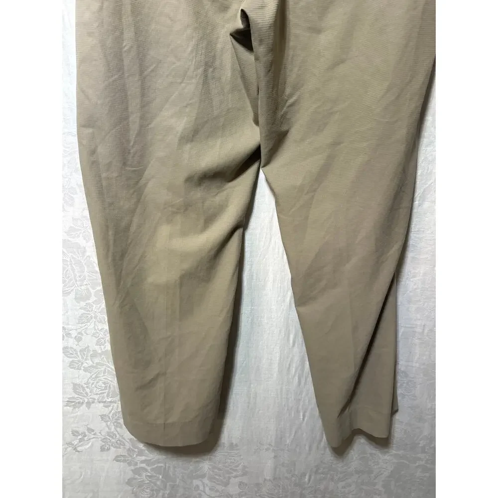 Adidas Performance Pants 40x32 Tan Climacool Rip Stop Golf